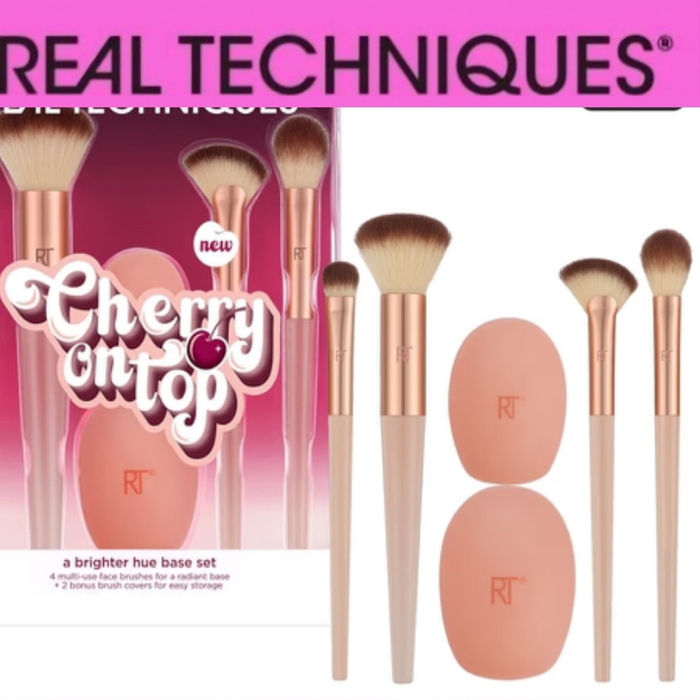 Real Techniques Cherry On Top A Brighter Hue Base Set
